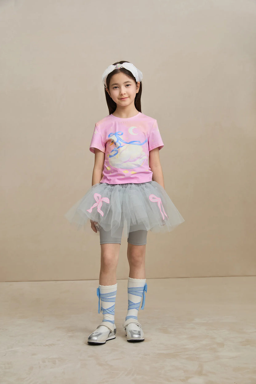 Swan Lake Cooling Cotton T-shirt by Poco Blush, image 16