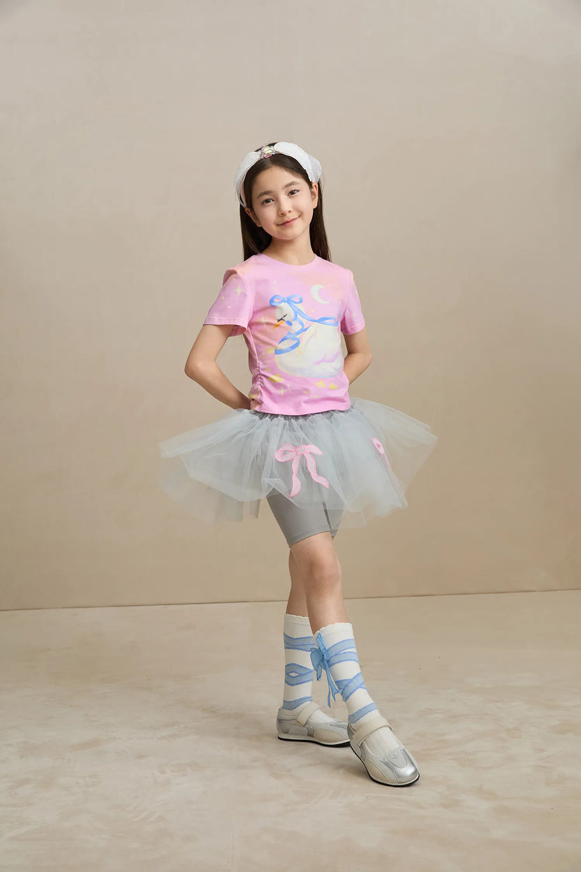 Swan Lake Cooling Cotton T-shirt by Poco Blush, image 20