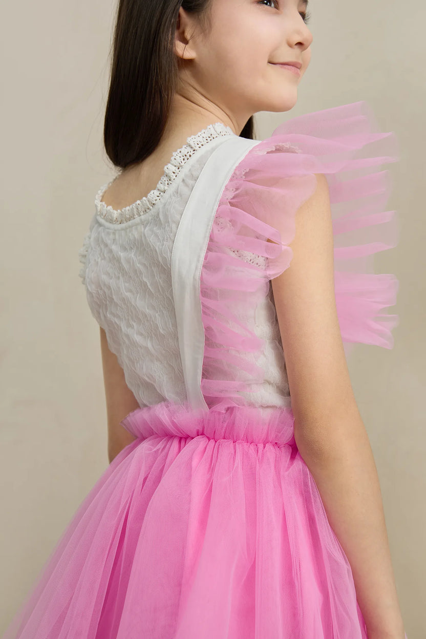 3D Swan Head Mesh Suspender Dress by Poco Blush, image 18