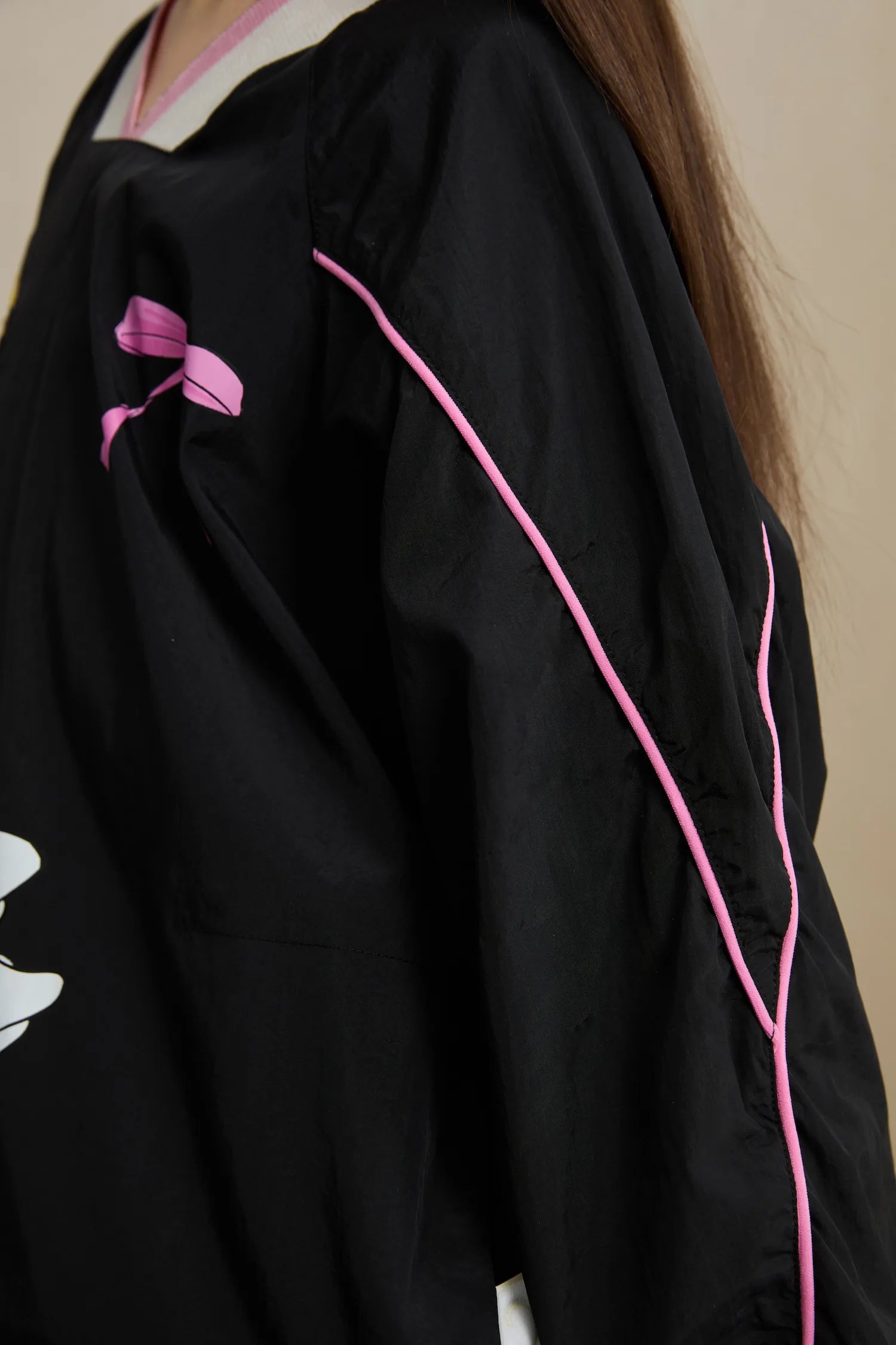 Poco Blush Swan Ribbon Active Jacket