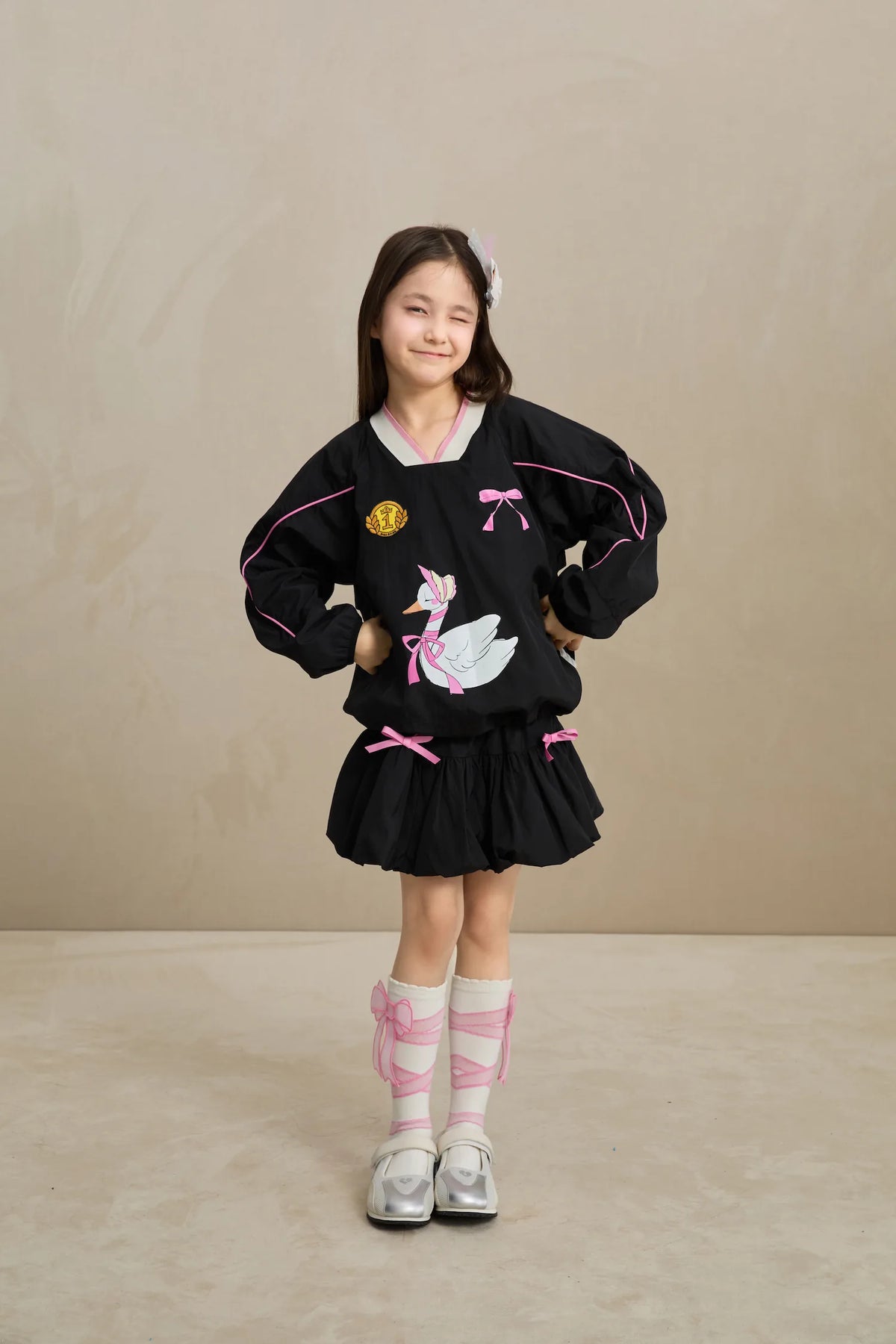 Swan Ribbon Active Jacket by Poco Blush, image 4