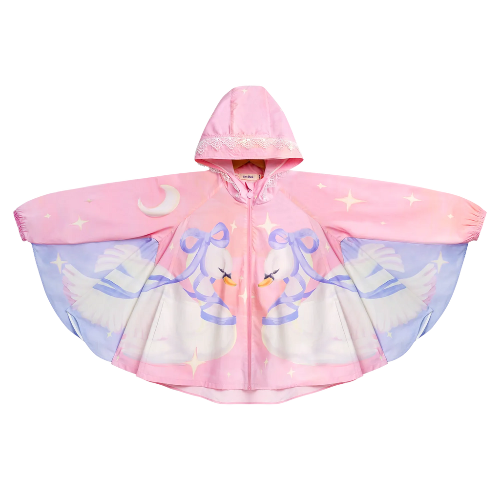 Swan Wing Sheer Summer Jacket by Poco Blush
