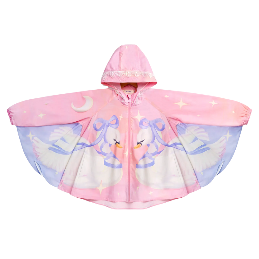 Swan Wing Sheer Summer Jacket by Poco Blush
