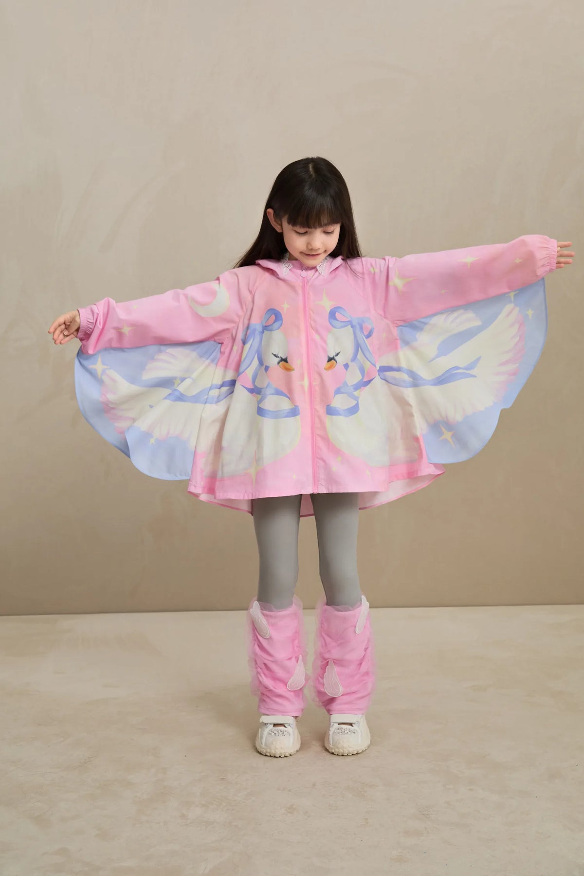 Swan Wing Sheer Summer Jacket by Poco Blush, image 10