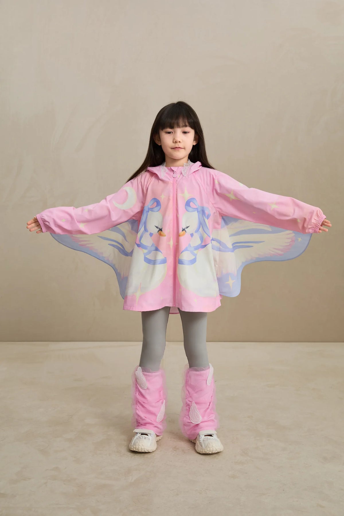 Swan Wing Sheer Summer Jacket by Poco Blush, image 11