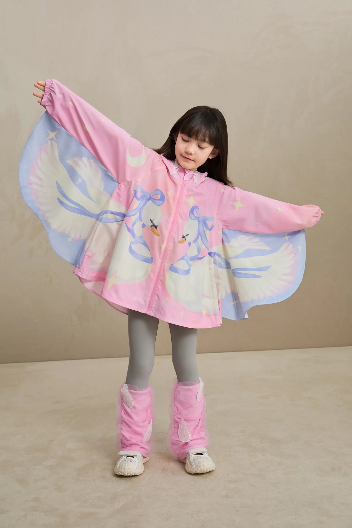 Swan Wing Sheer Summer Jacket by Poco Blush, image 12