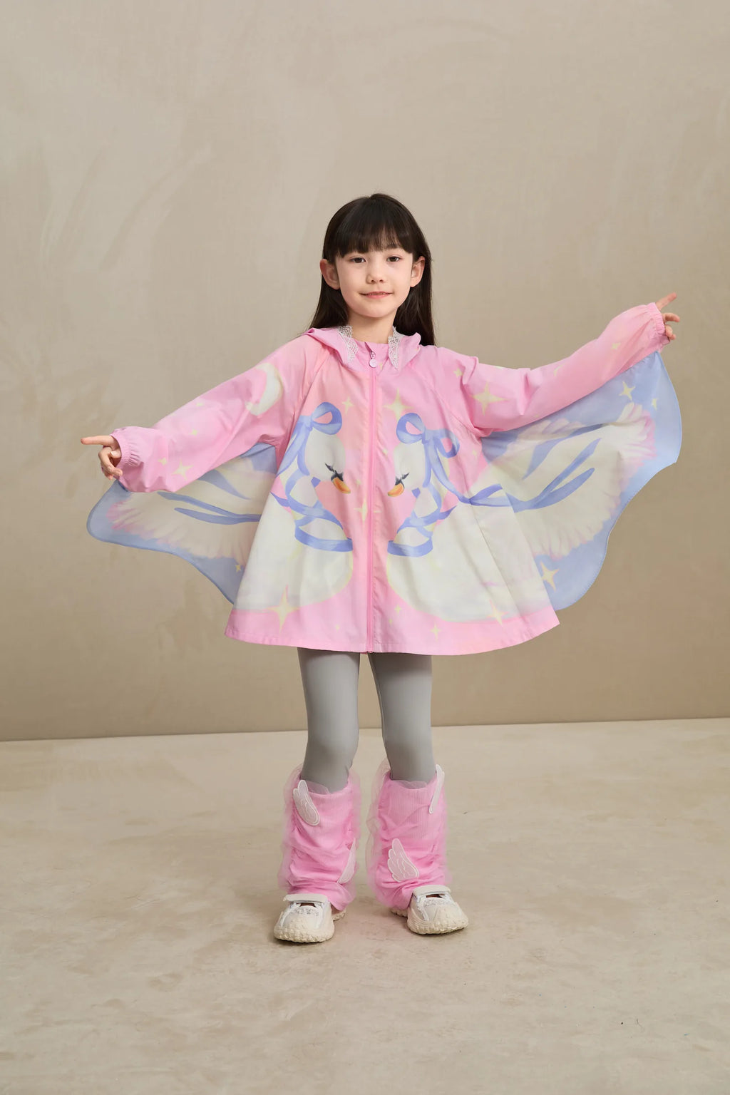 Swan Wing Sheer Summer Jacket by Poco Blush, image 15