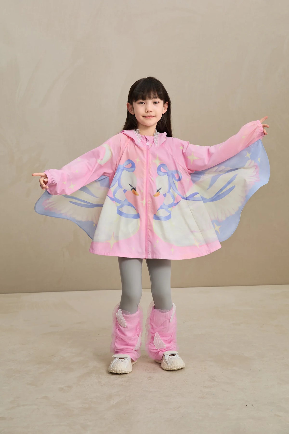 Swan Wing Sheer Summer Jacket by Poco Blush, image 15