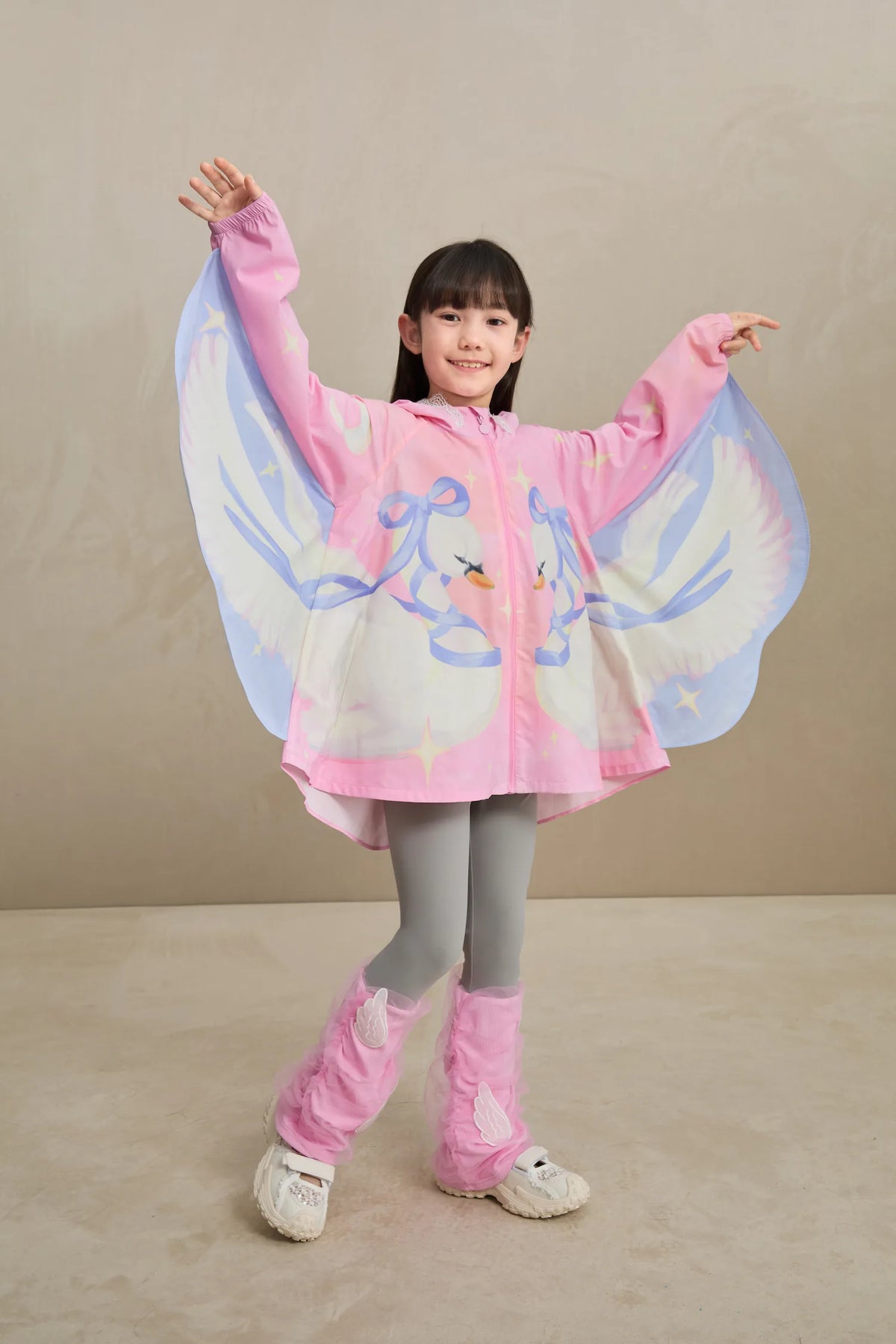 Swan Wing Sheer Summer Jacket by Poco Blush, image 3