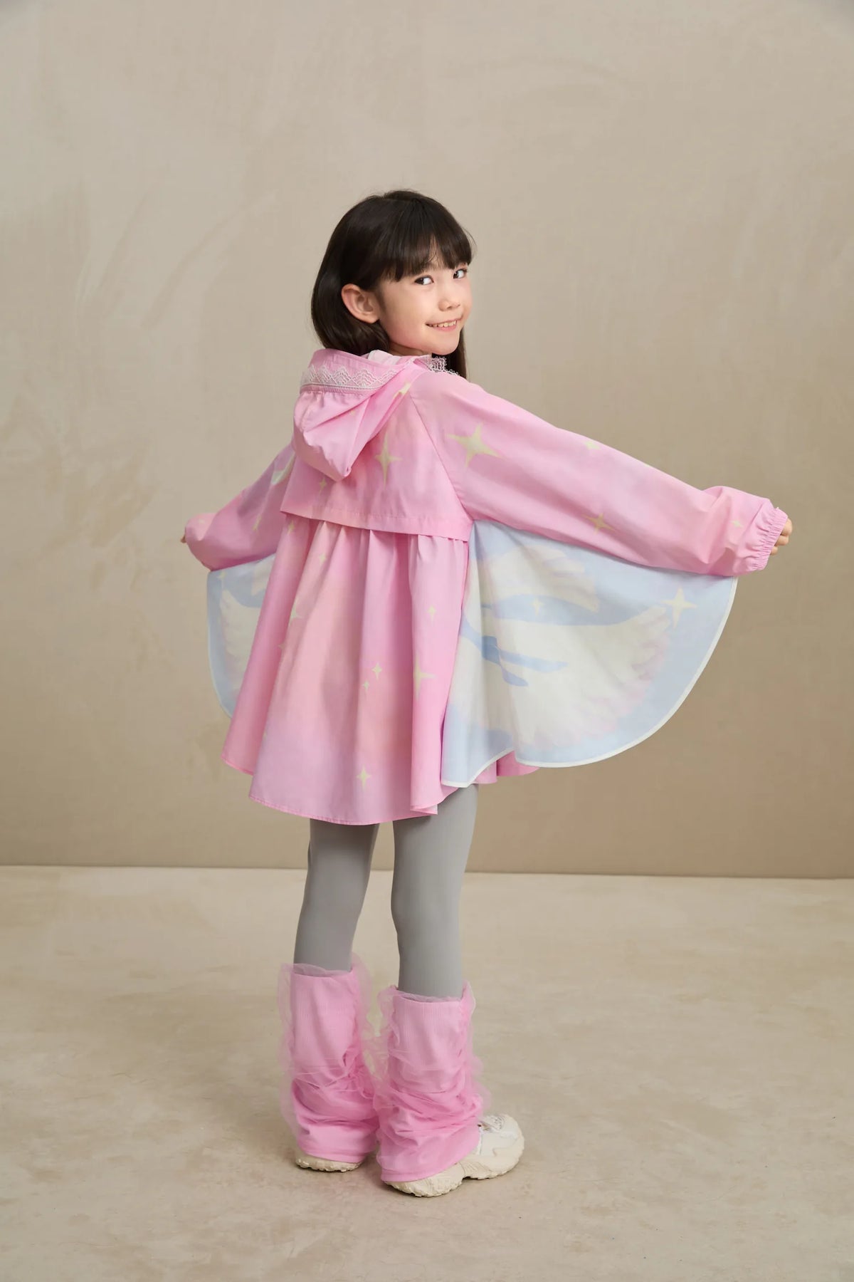Swan Wing Sheer Summer Jacket by Poco Blush, image 4
