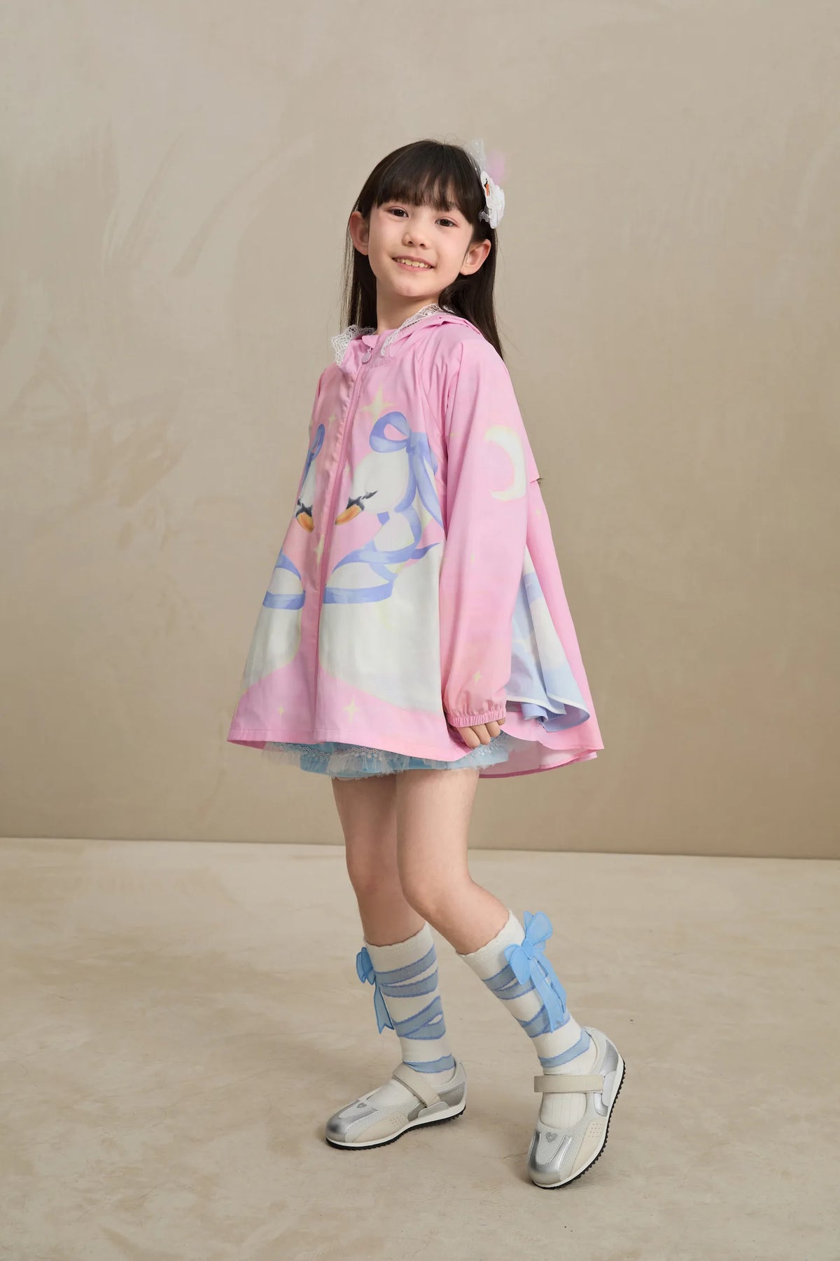 Swan Wing Sheer Summer Jacket by Poco Blush, image 6