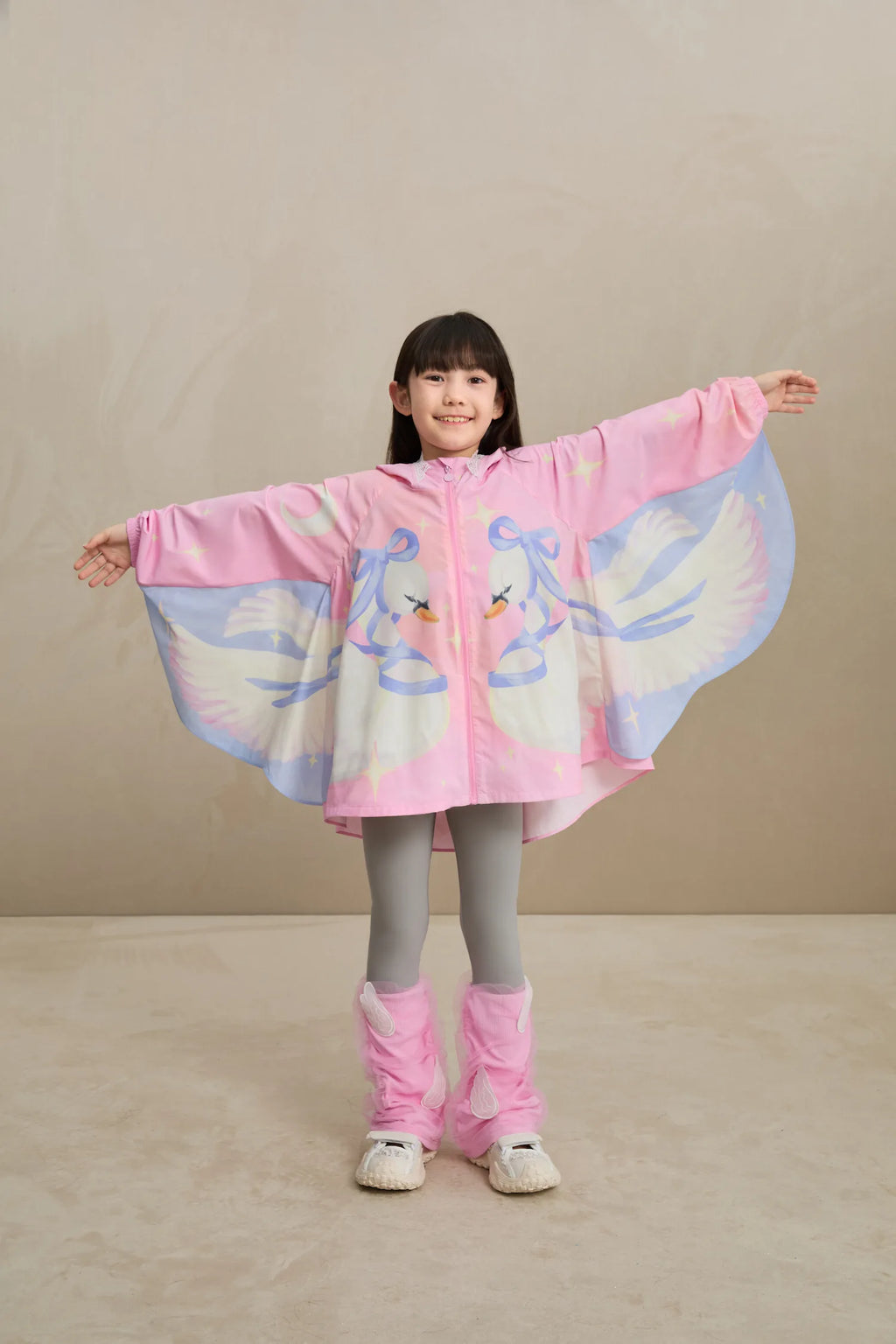 Swan Wing Sheer Summer Jacket by Poco Blush, image 7