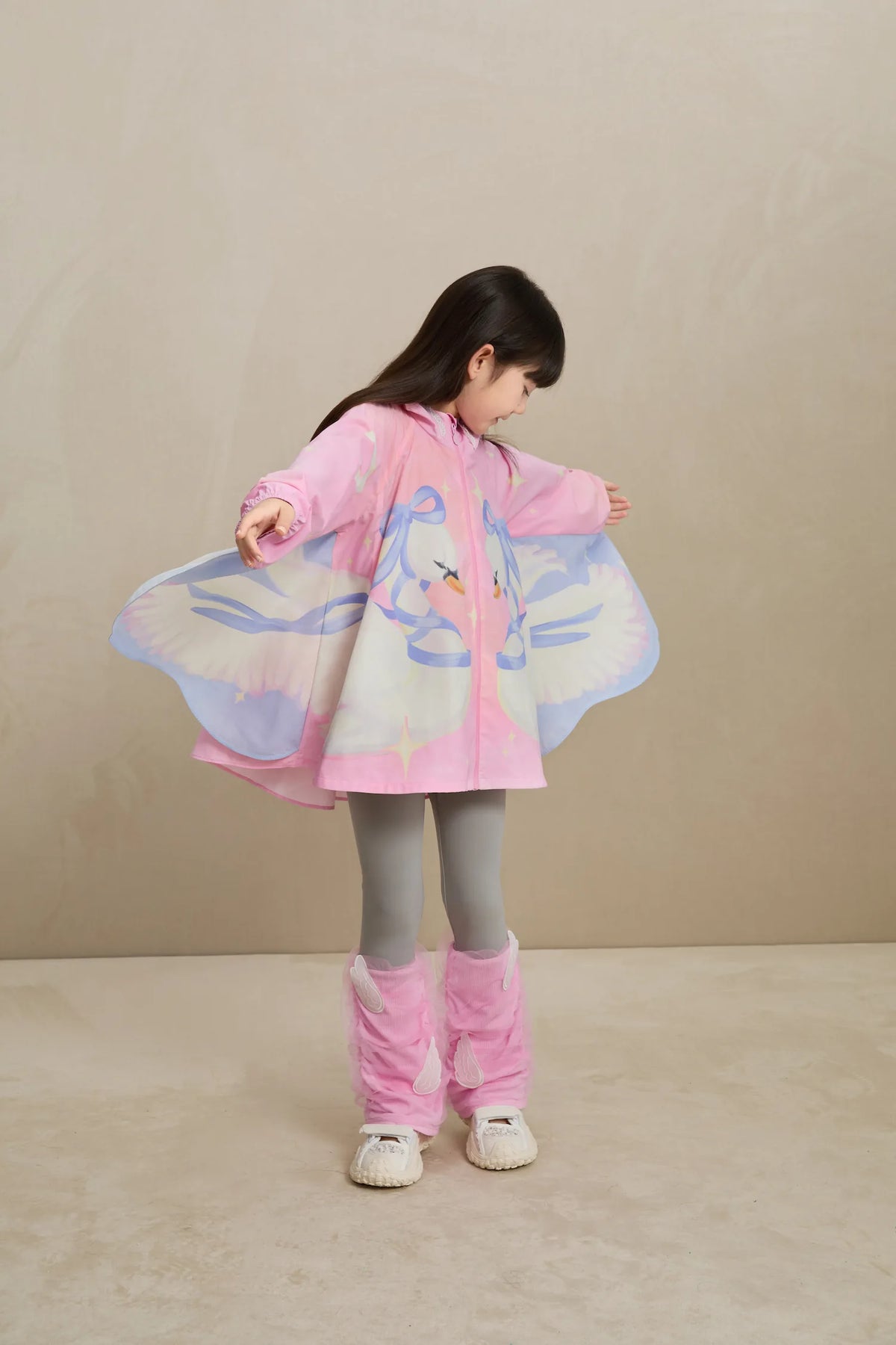 Swan Wing Sheer Summer Jacket by Poco Blush, image 9