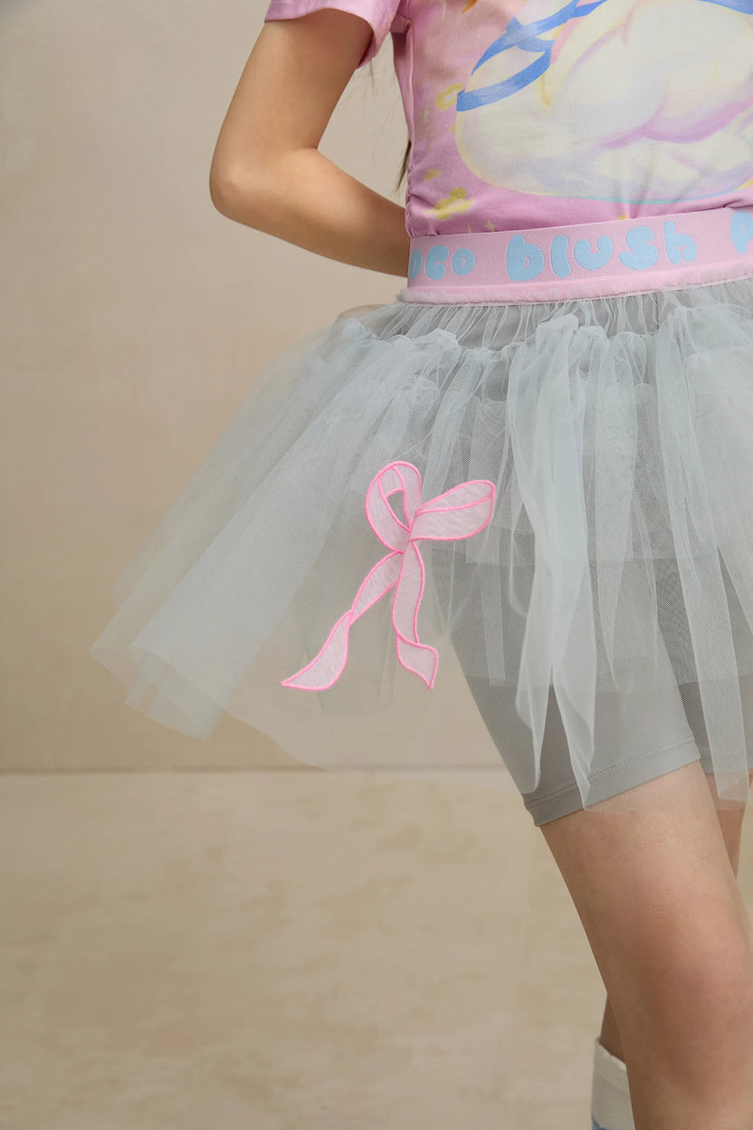 Tulle Ballet Skort with Bow Detail by Poco Blush, image 18