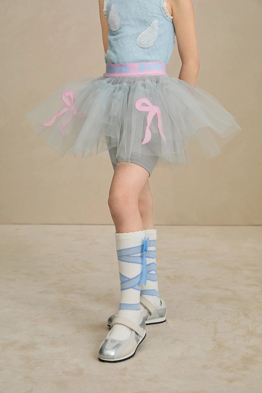 Tulle Ballet Skort with Bow Detail by Poco Blush, image 20