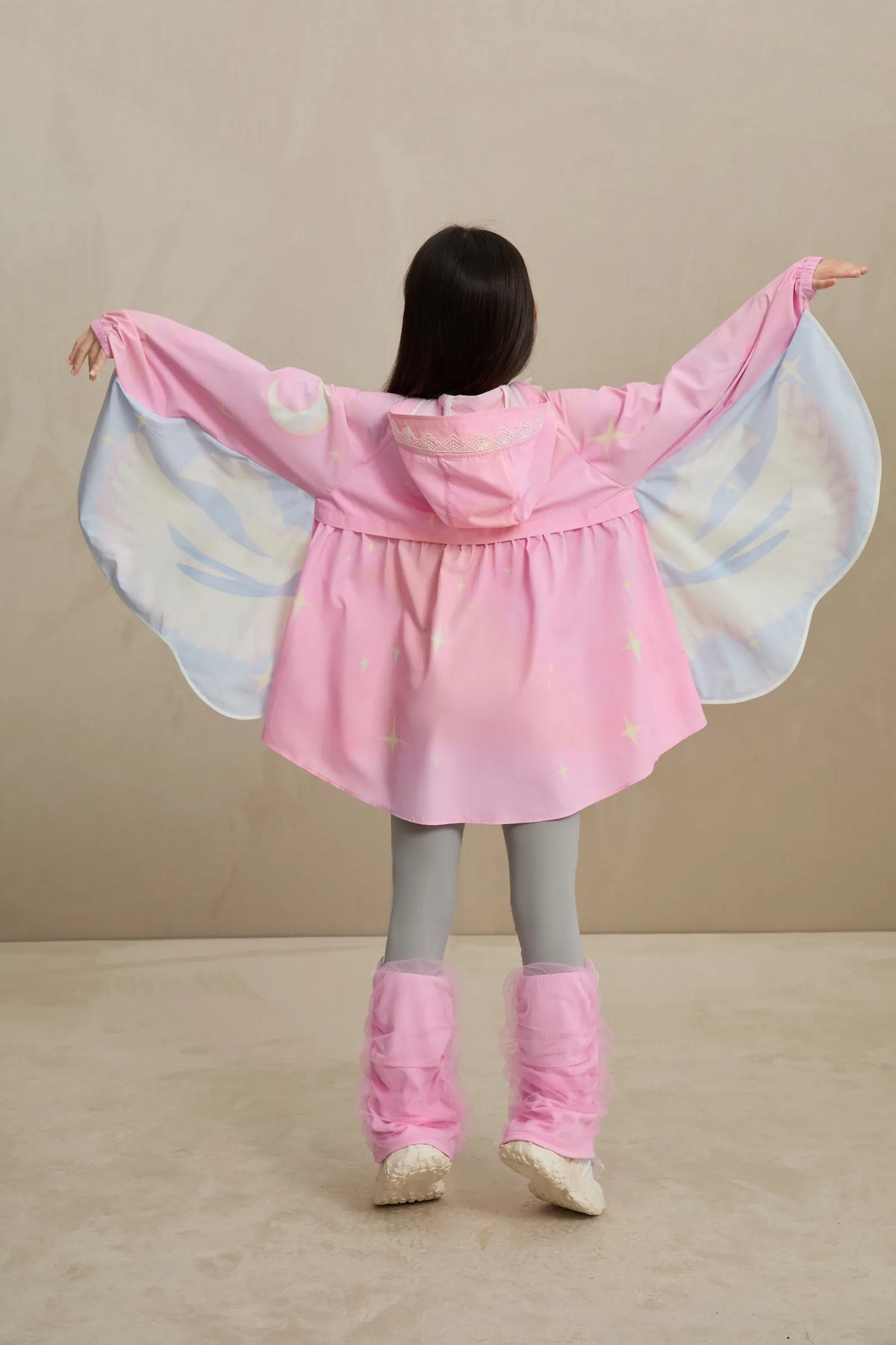 Poco Blush Featherlight Mesh Layered Leggings